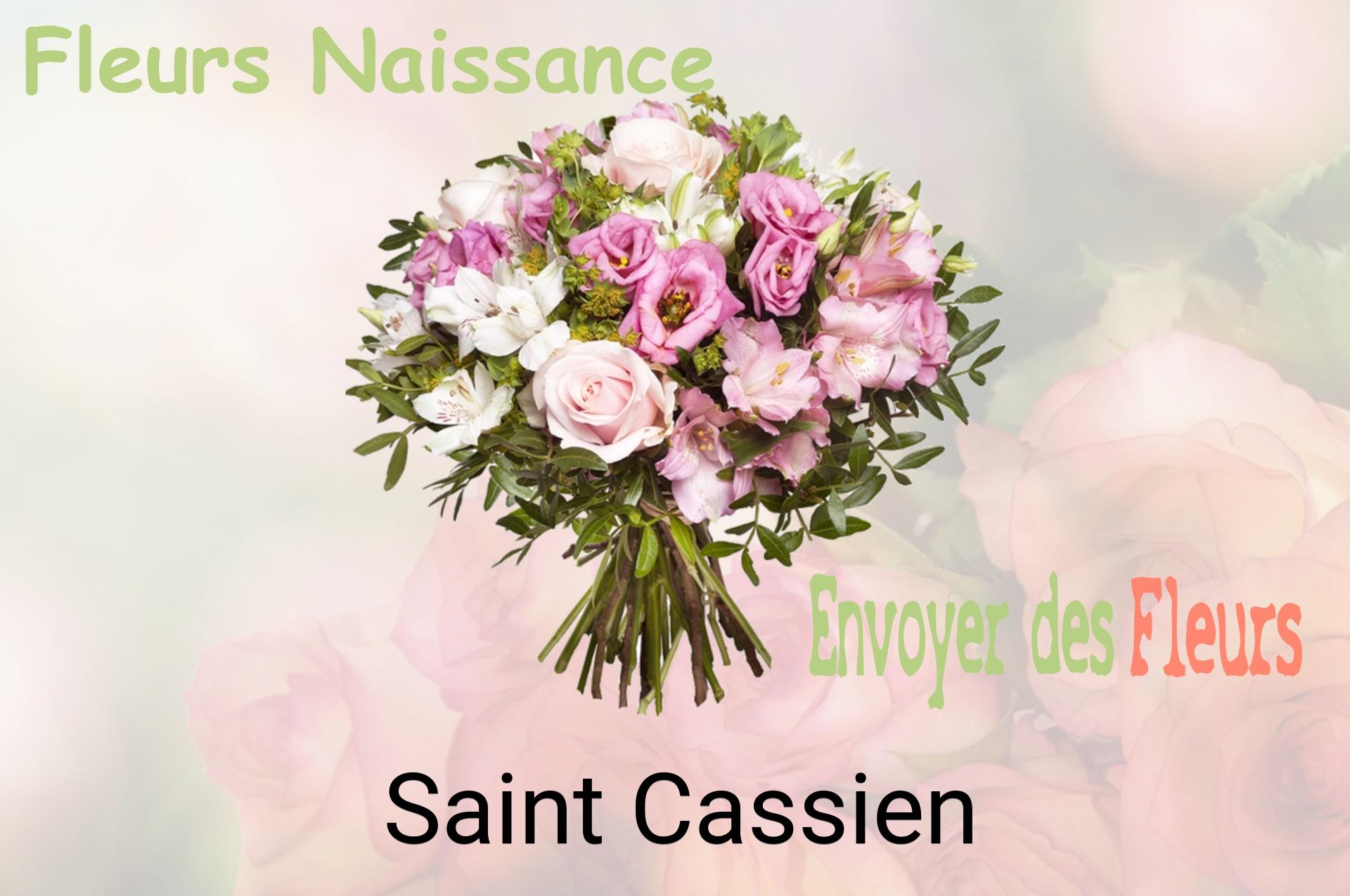 Bouquet de fleurs de naissance livré à Saint-Cassien